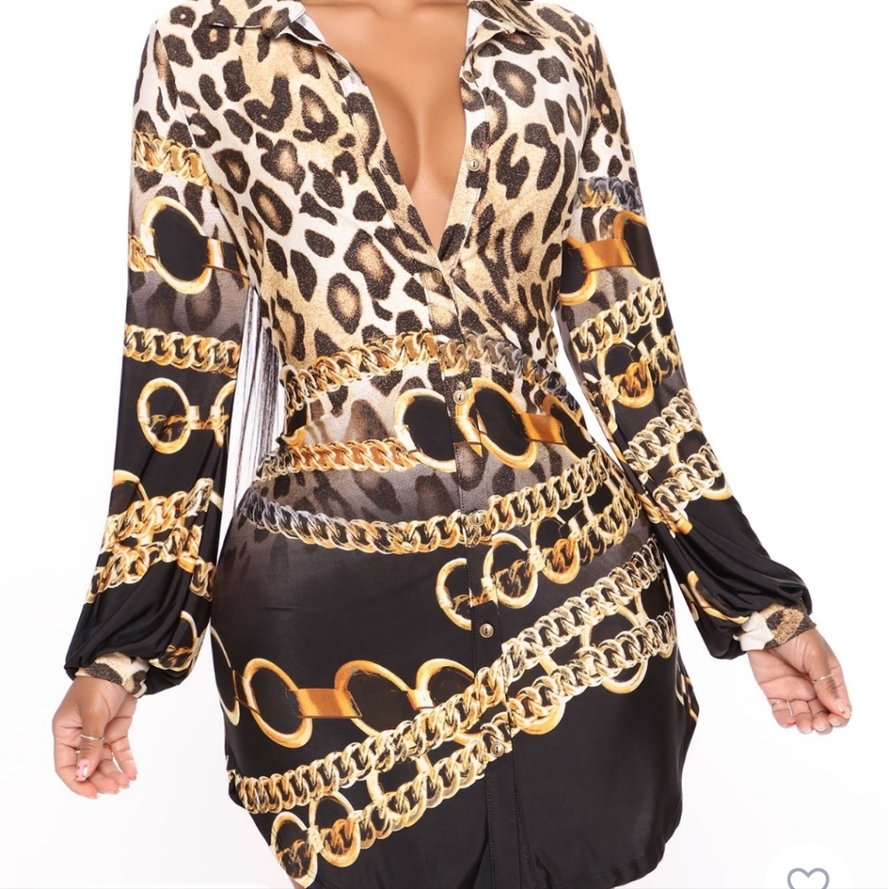 Keep me tame Leopard Dress